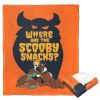 Warner Bros. Scooby-Doo Silk Touch Throw Blanket, 50" x 60", Where are the Scooby Snacks