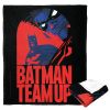 DC Comics Batman Silk Touch Throw Blanket, 50" x 60", Batman and Robin Team Up