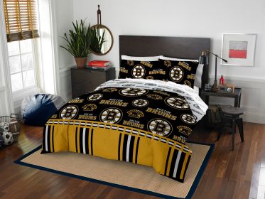 Boston Bruins OFFICIAL NHL Full Bed In Bag Set