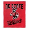 NC State OFFICIAL NCAA "Alumni" Silk Touch Throw Blanket; 50" x 60"