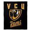 VCU Virginia Commonwealth OFFICIAL NCAA "Alumni" Silk Touch Throw Blanket; 50" x 60"