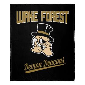 Wake Forest OFFICIAL NCAA "Alumni" Silk Touch Throw Blanket; 50" x 60"