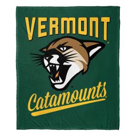 Vermont OFFICIAL NCAA "Alumni" Silk Touch Throw Blanket; 50" x 60"