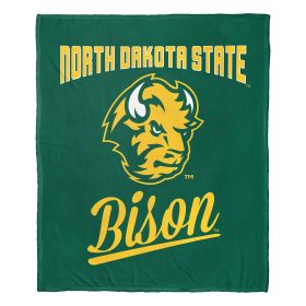 North Dakota State OFFICIAL NCAA "Alumni" Silk Touch Throw Blanket; 50" x 60"