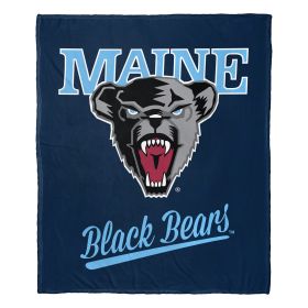 Maine OFFICIAL NCAA "Alumni" Silk Touch Throw Blanket; 50" x 60"