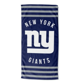 NY Giants OFFICIAL "Stripe" Beach Towel