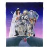 Beetlejuice Silk Touch Throw Blanket, 50" x 60", Vintage Beetlejuice