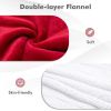 84 x 62 Inch Heated Blanket Electric Throw with 5 Heating Levels