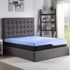 Bridgevine Home 12 inch Twin Size 5-Layer Hybrid Latex Foam and Coil Kids Mattress