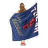 Tulsa OFFICIAL NCAA "Alumni" Silk Touch Throw Blanket; 50" x 60"