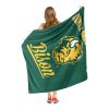 North Dakota State OFFICIAL NCAA "Alumni" Silk Touch Throw Blanket; 50" x 60"