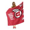 Utah OFFICIAL NCAA "Alumni" Silk Touch Throw Blanket; 50" x 60"