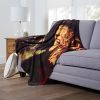 Freddy vs Jason Silk Touch Throw Blanket, 50" x 60", Freddy Waves