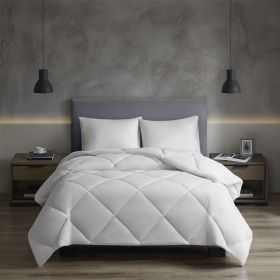 Oversized Down Alt Comforter with HeiQ Smart Temp Treatment (Color: as Pic)